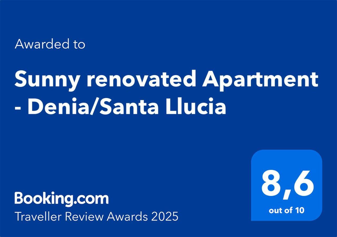 Sunny Renovated Apartment - Denia/Santa Llucia Eksteriør billede